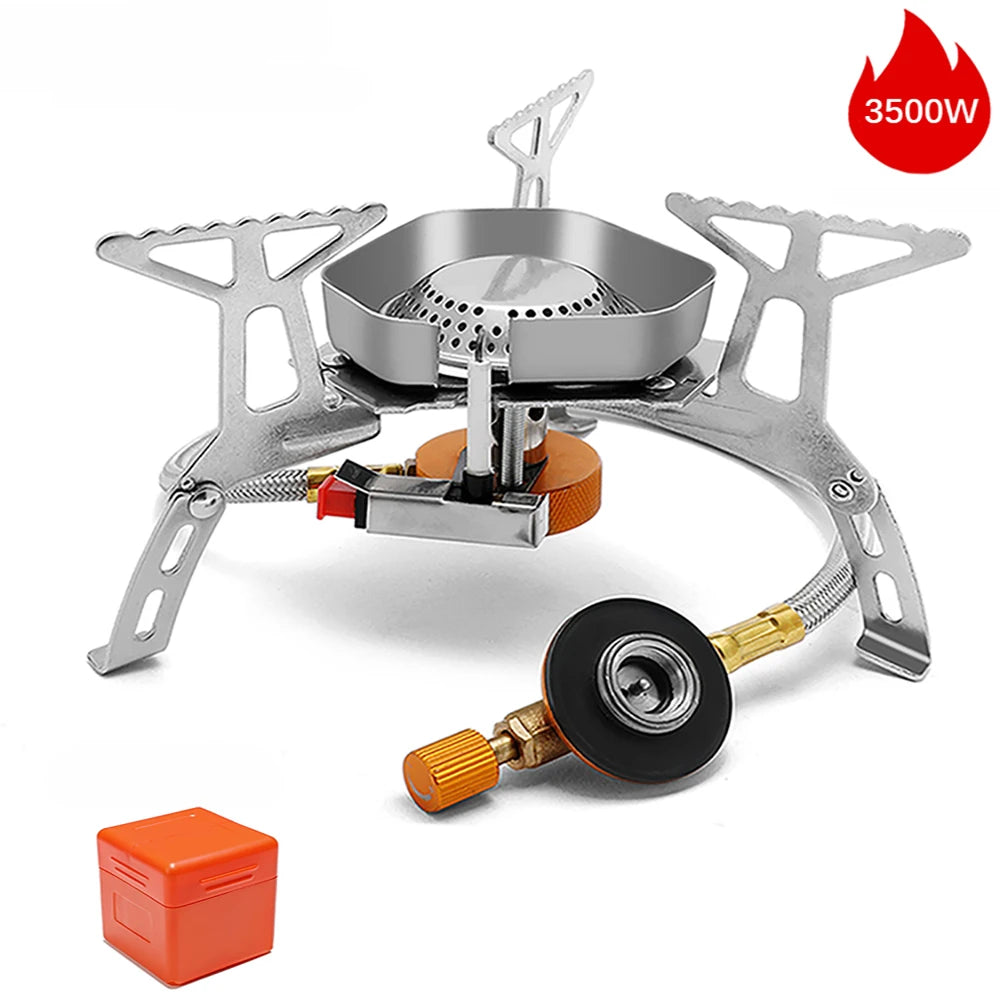 Camping  Head Stove Big Power Foldable Gas Stove