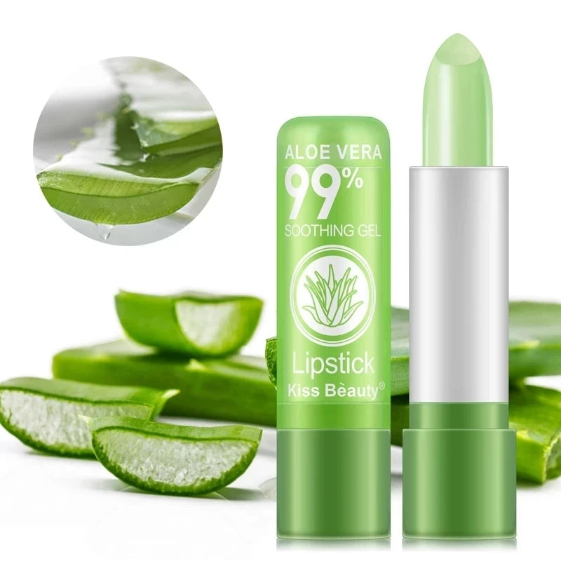 12pc/SET 3.5g Color Changing Tinted Lip Balm Lipstick Aloe Vera Lipstick Moisturizing Long Lasting