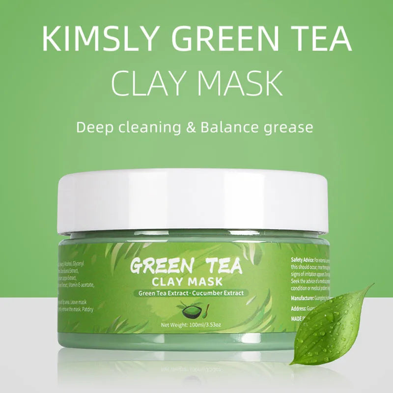 Turmeric Green Tea Rose Avocado Facial Mask Clay Mud Masks