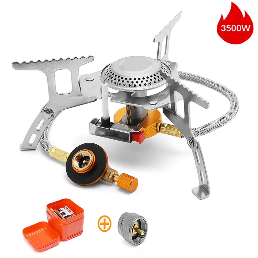 Camping  Head Stove Big Power Foldable Gas Stove