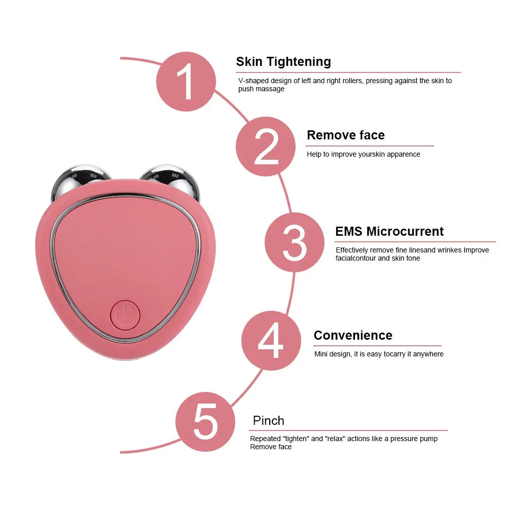 Facial Electric Face Lifting Roller Massager