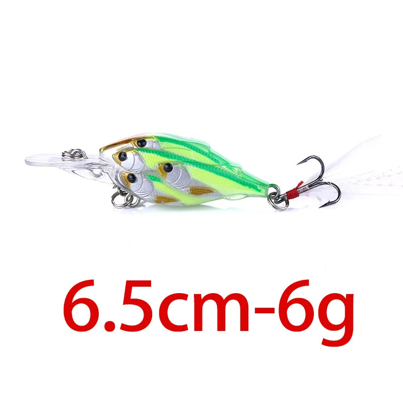 1pc Diving Depth Crankbait Fishing Lures S