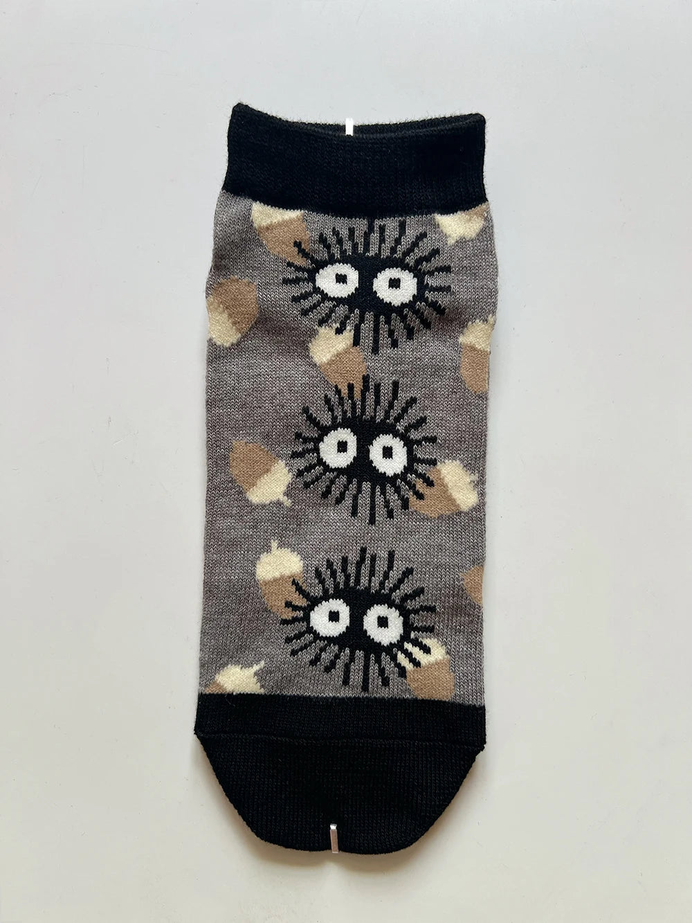 Cute Women's Black Cat Socks Kawaii Kitty Cartoon