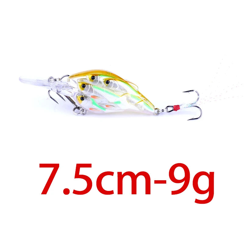 1pc Diving Depth Crankbait Fishing Lures S