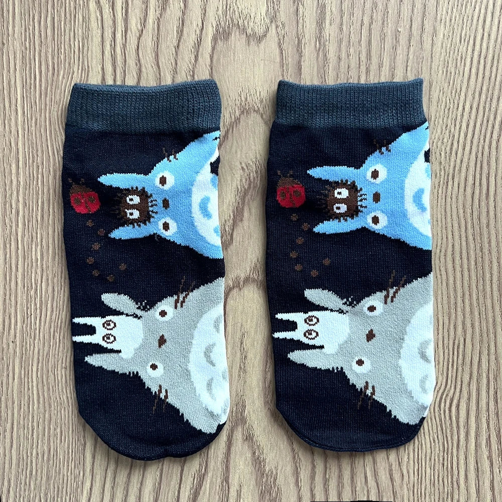 Anime Socks Big Cat Calcifer Cartoon Socks