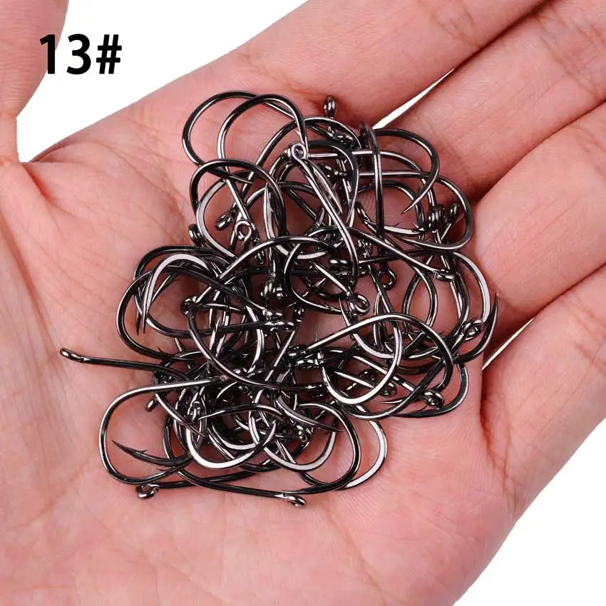 100pcs/Box Fishing Hooks