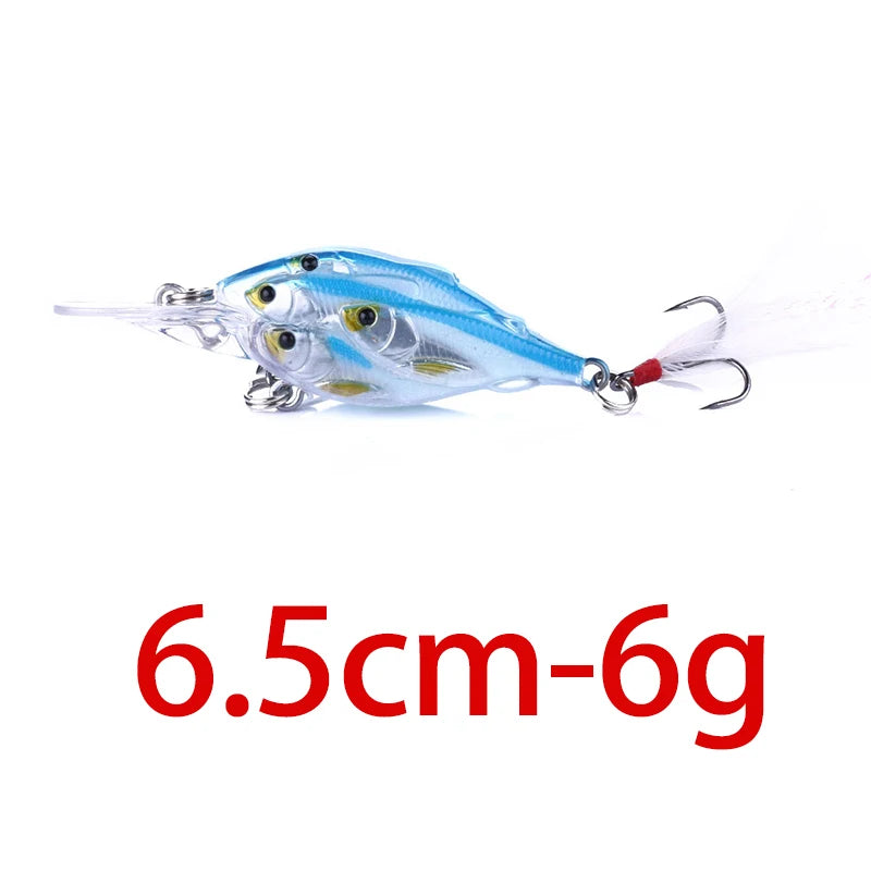 1pc Diving Depth Crankbait Fishing Lures S