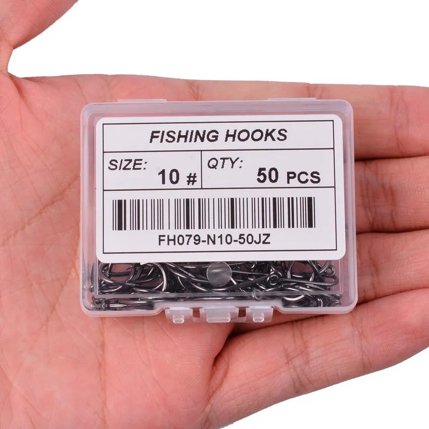 100pcs/Box Fishing Hooks