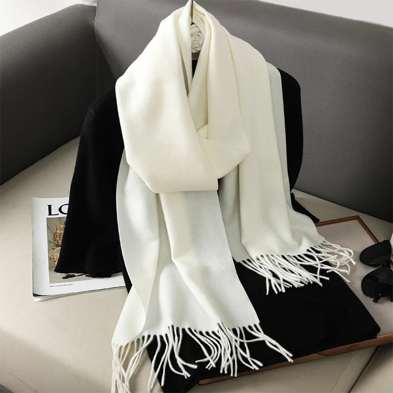 62Color Solid Women Winter Scarf