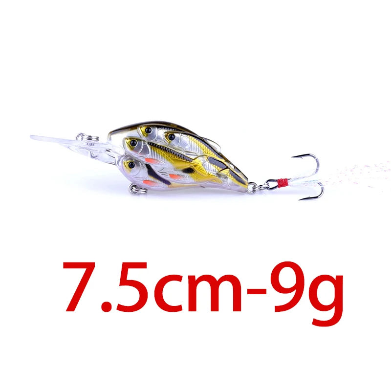 1pc Diving Depth Crankbait Fishing Lures S