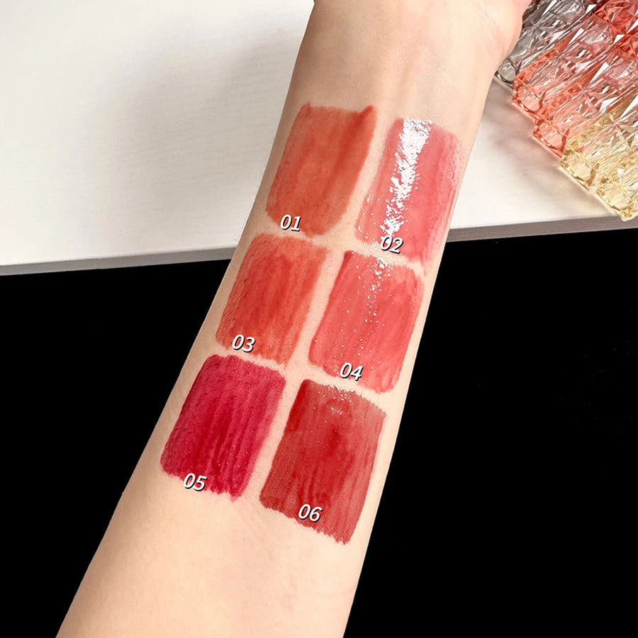 Lip Gloss Long-lasting Moisturizing Easy Halo-dyeing Waterproof Lip Gloss