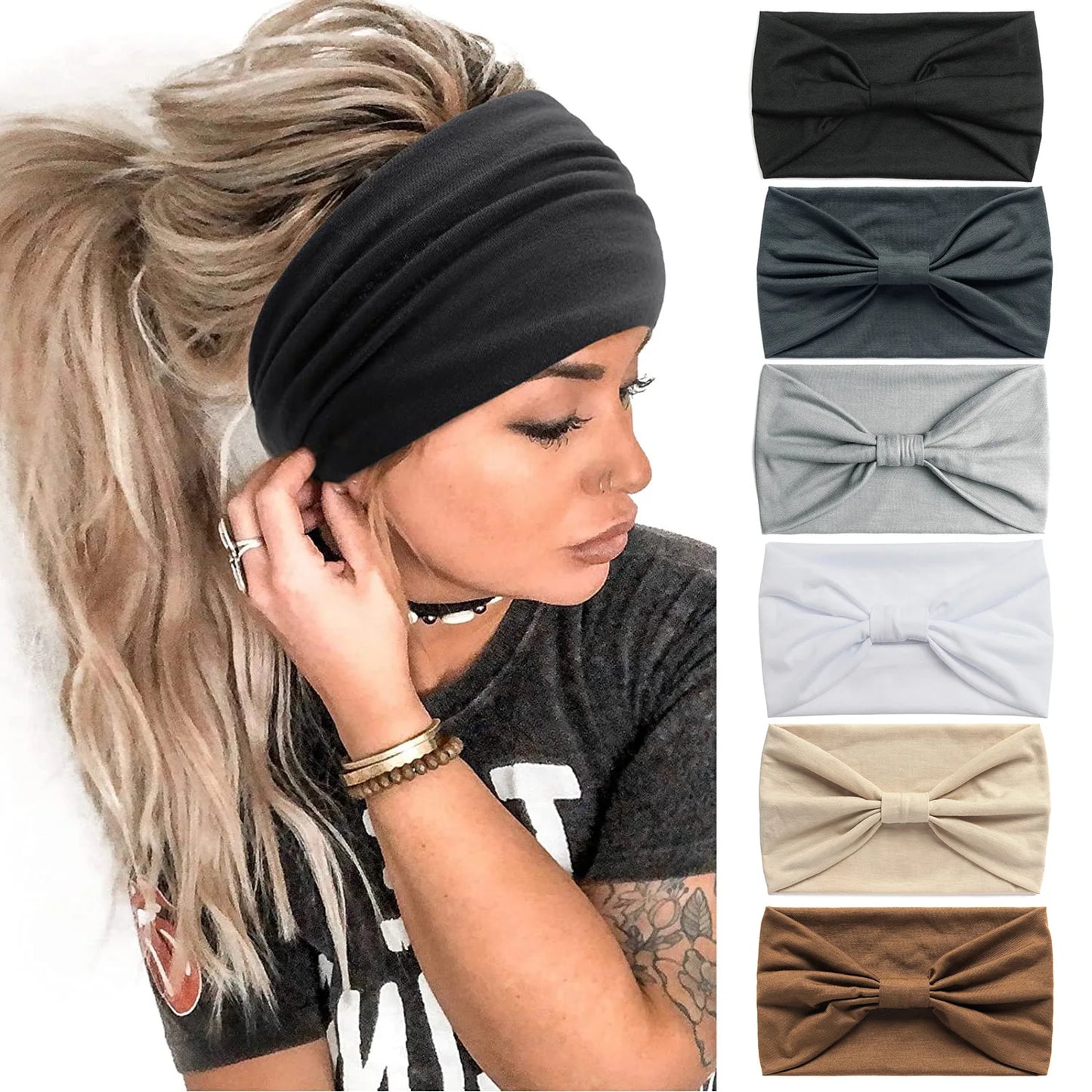 Wide Headbands for Women