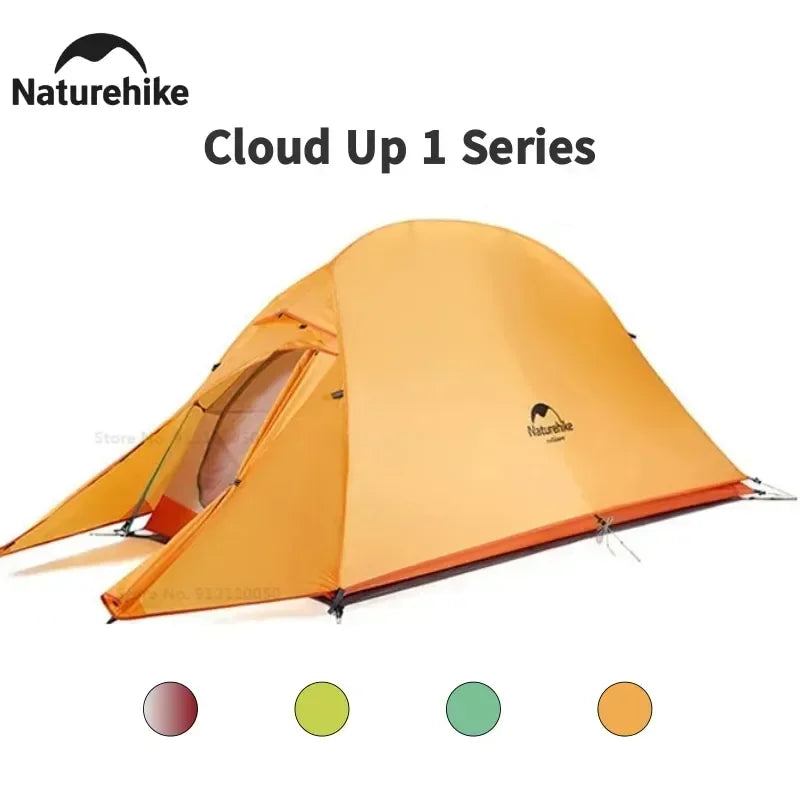 Cloud Up 1 Person Tent Ultralight Waterproof Trekking Tent 20D Nylon