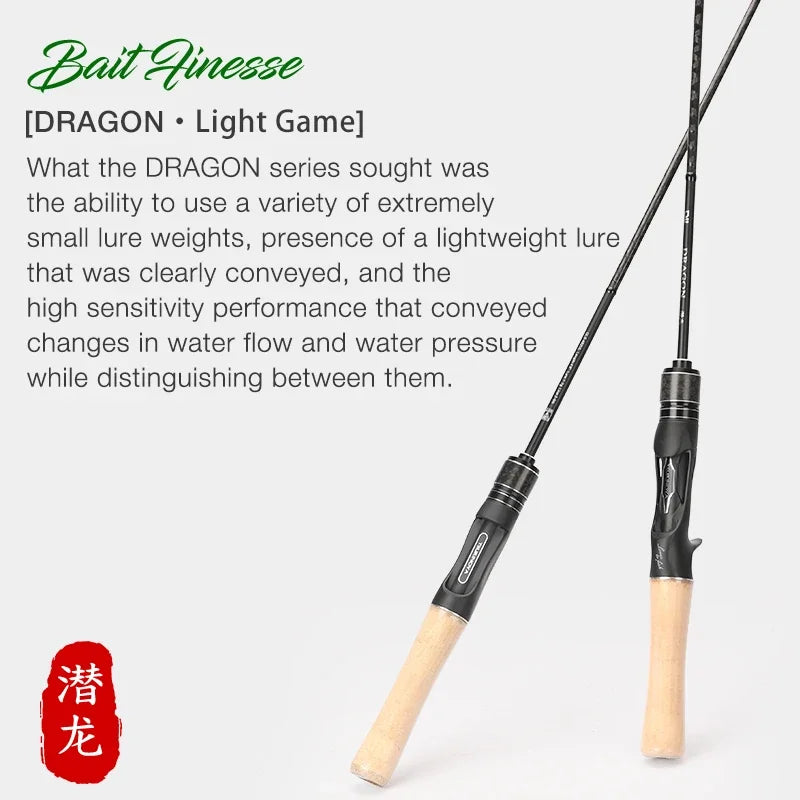 TSURINOYA DRAGON Light Game Fishing Rod/ Available to the UK market only