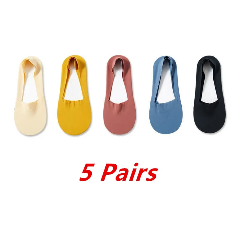 5 Pairs Women Socks High Quality Matching Casual Socks