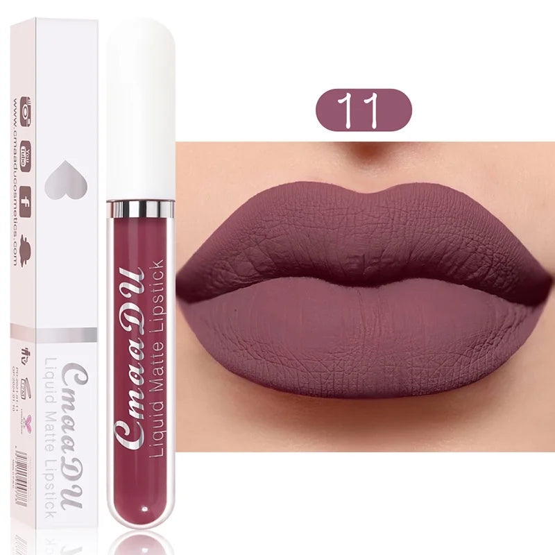 Sexy Long Lasting Velvet Matte Lip Gloss Liquid Lipstick