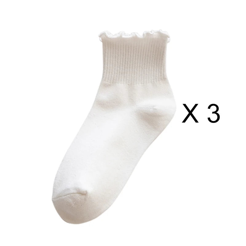 3 Pairs/Lot Cute Socks For Women