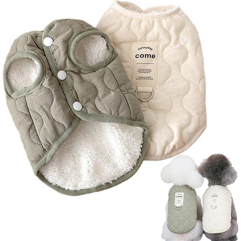 Winter Pet Dog Vest Jacket for Small Medium Dogs Cats