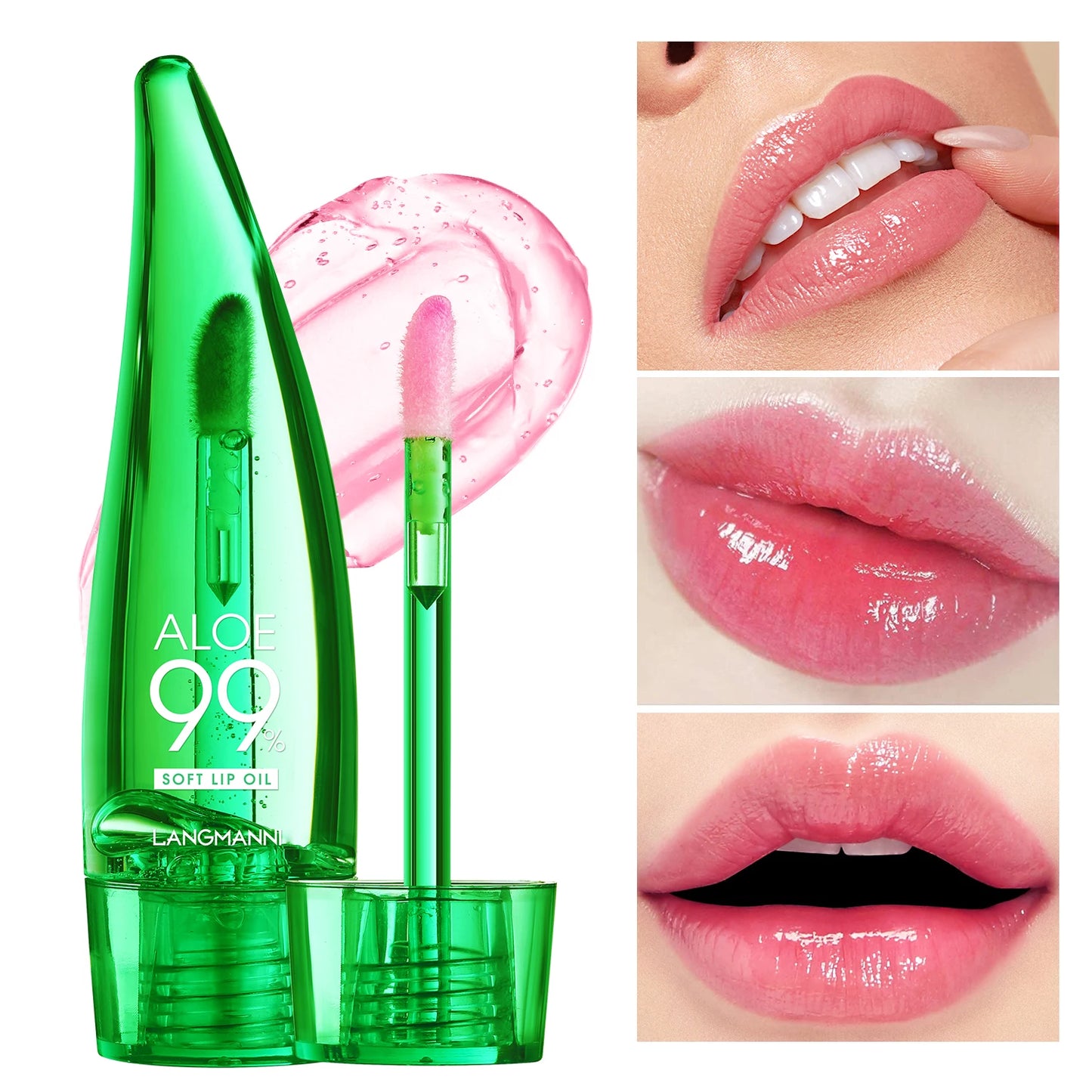 Lip Gloss Warm Feeling Colour Changing Aloe Vera Moisturising