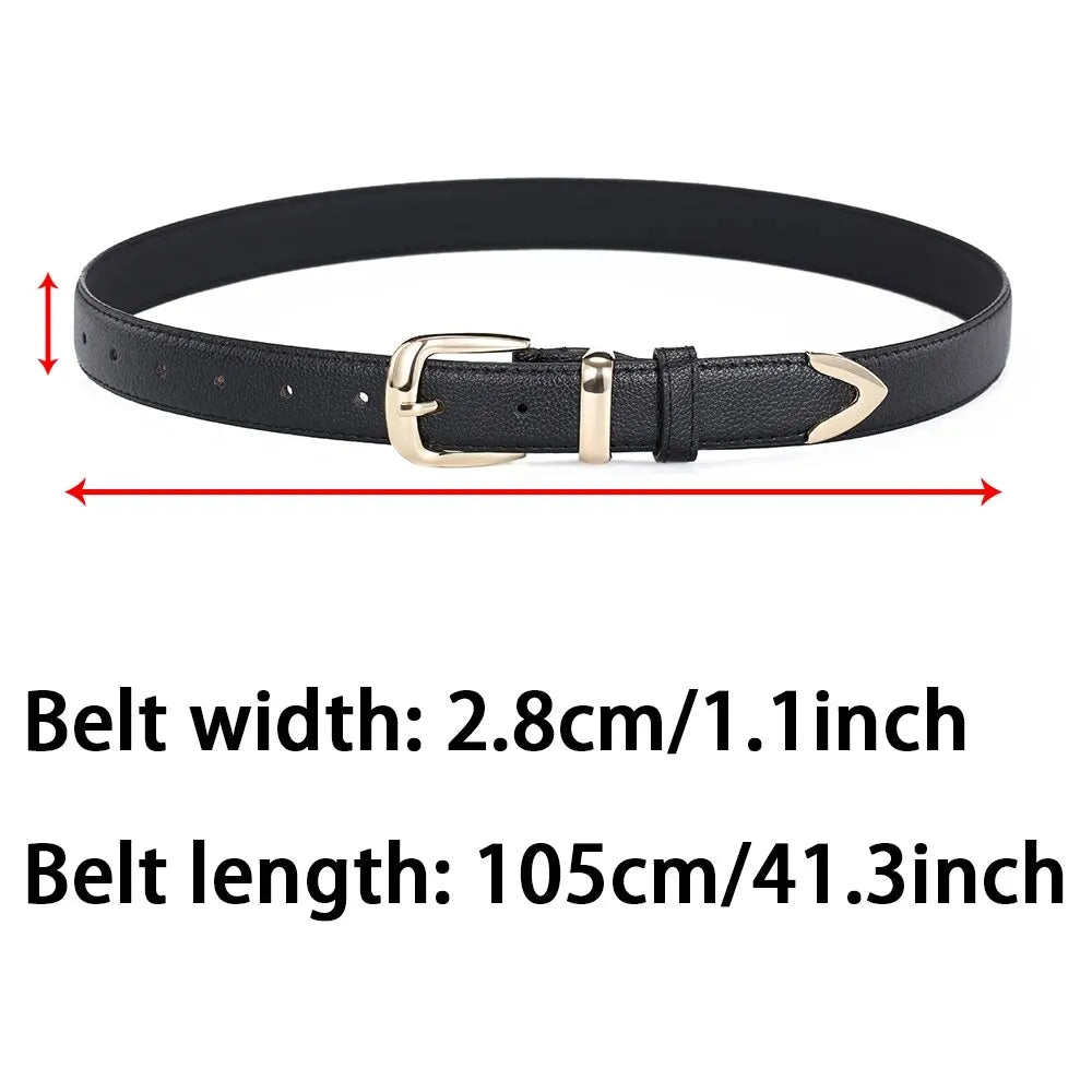 Women's Belt Simple Fashionable Needle Buckle Belt