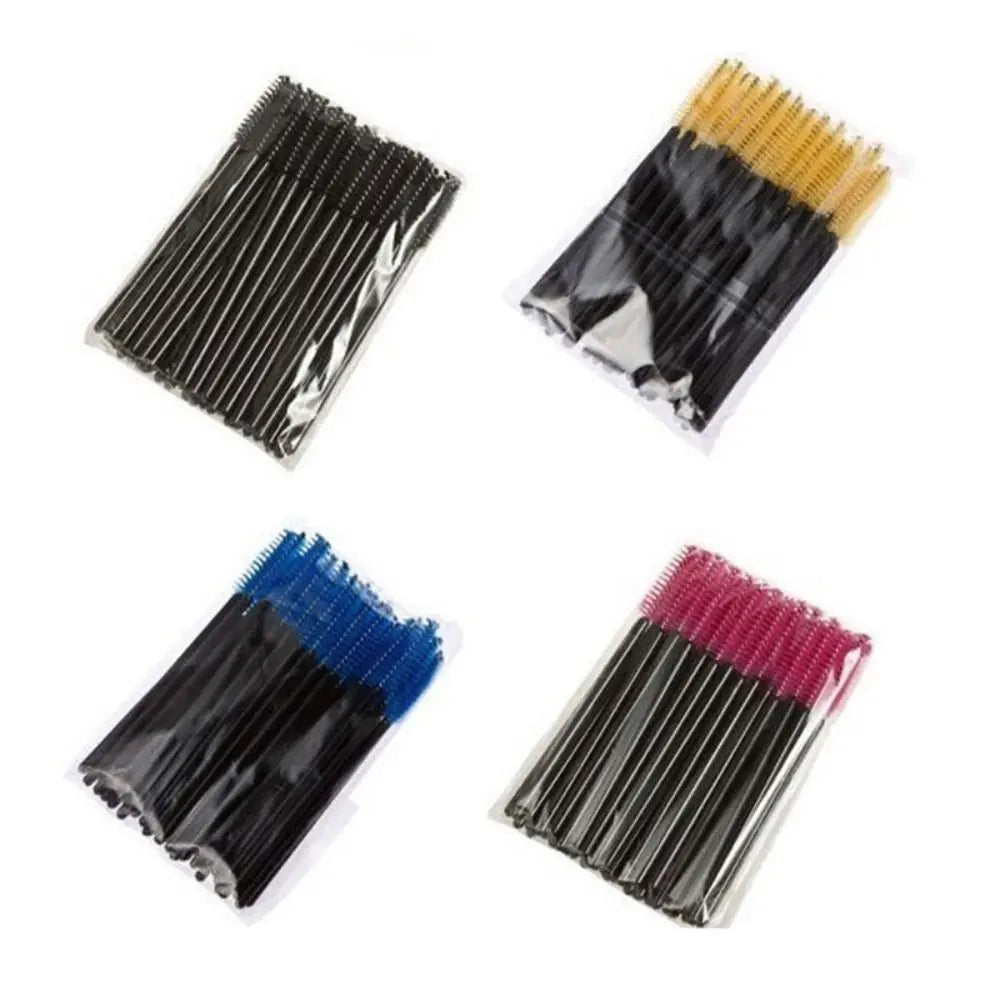 50Pcs Disposable Disposable Eyelash Brush