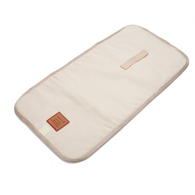 Foldable Washable Compact Travel Nappy Changing Mat غطاء تغيير الحفاضات للرّضع، ممتازة وسهلة الغسل