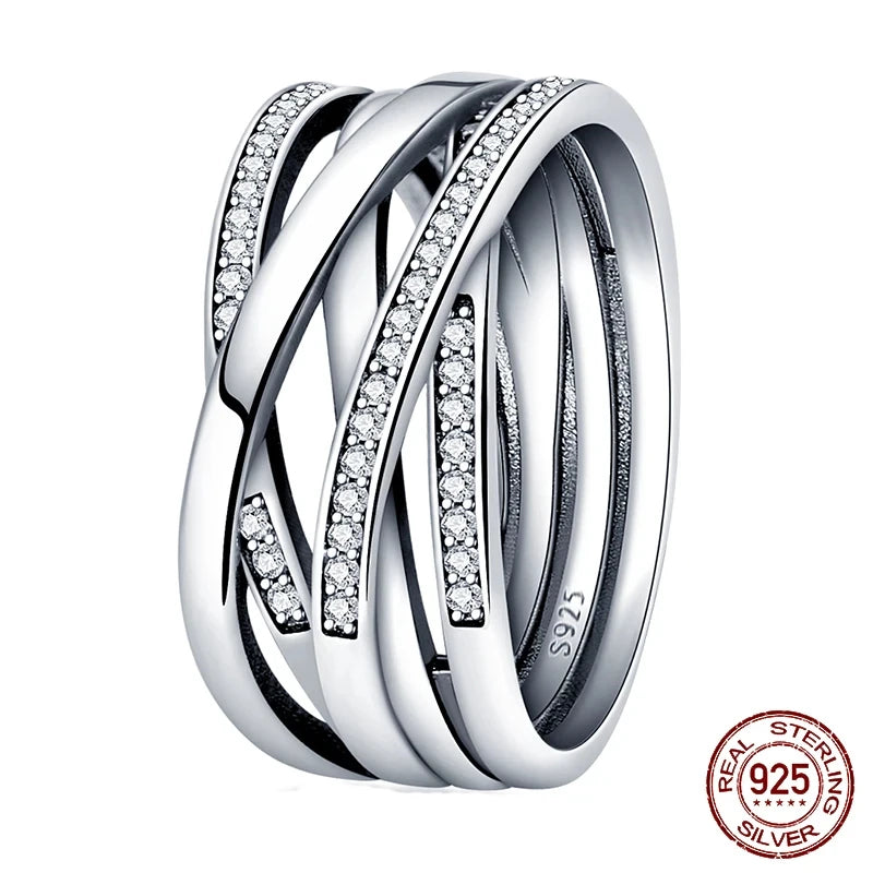 Rings For Women 100% 925 Sterling Silver