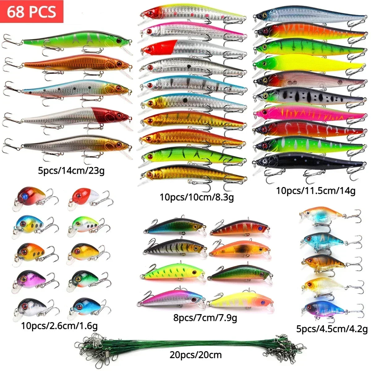 Mix Fishing Lure Kit