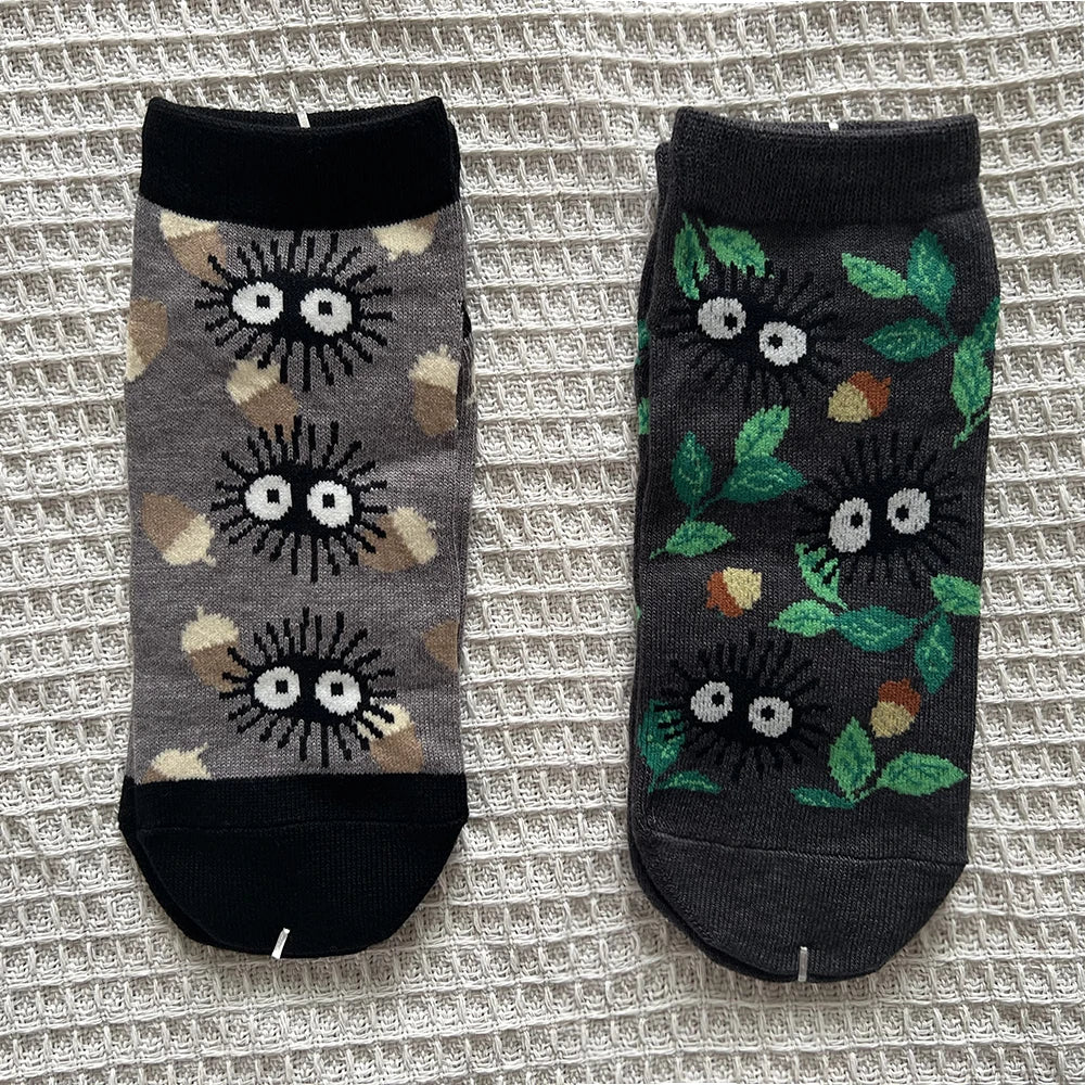 Anime Socks Big Cat Calcifer Cartoon Socks