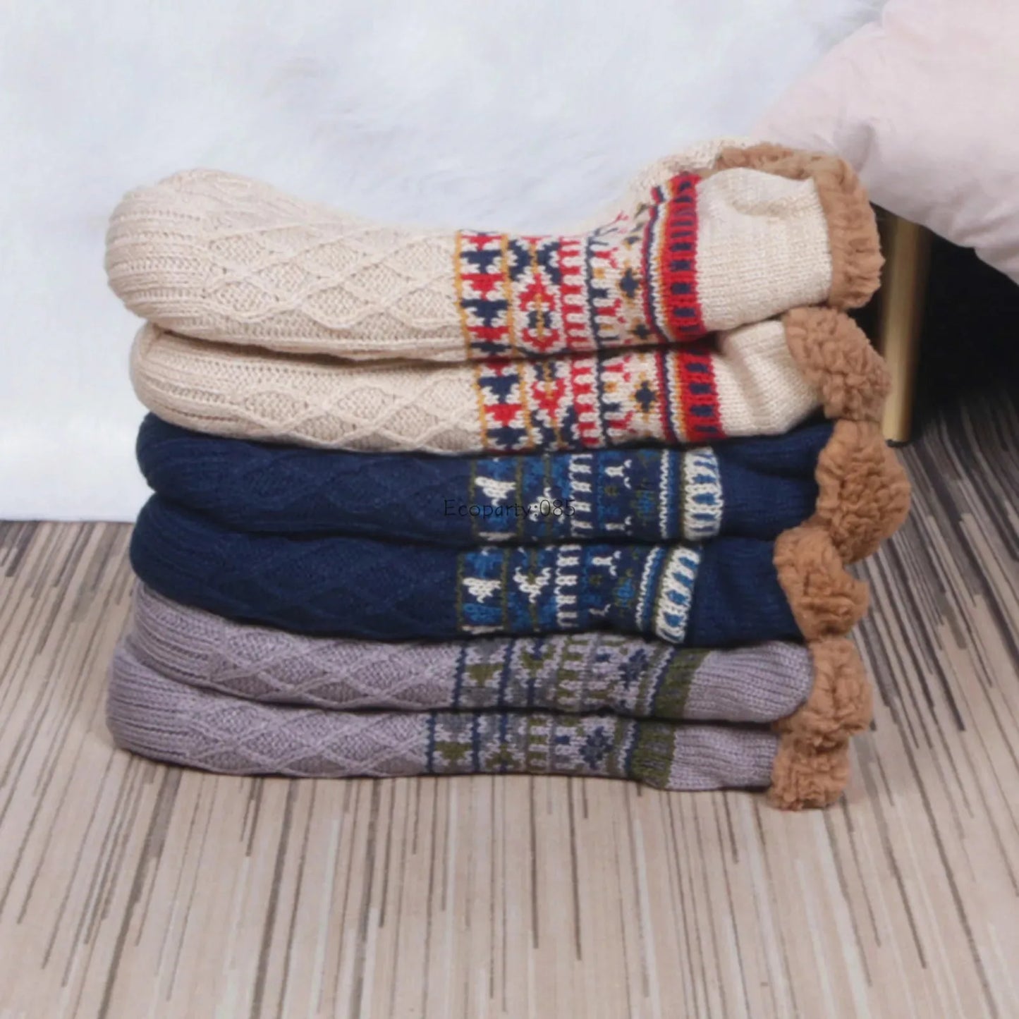 Winter Warm Floor Socks Indoor Home Slippers Socks Women