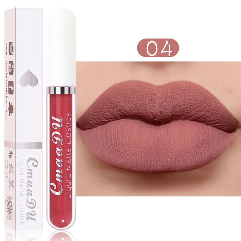 Sexy Long Lasting Velvet Matte Lip Gloss Liquid Lipstick