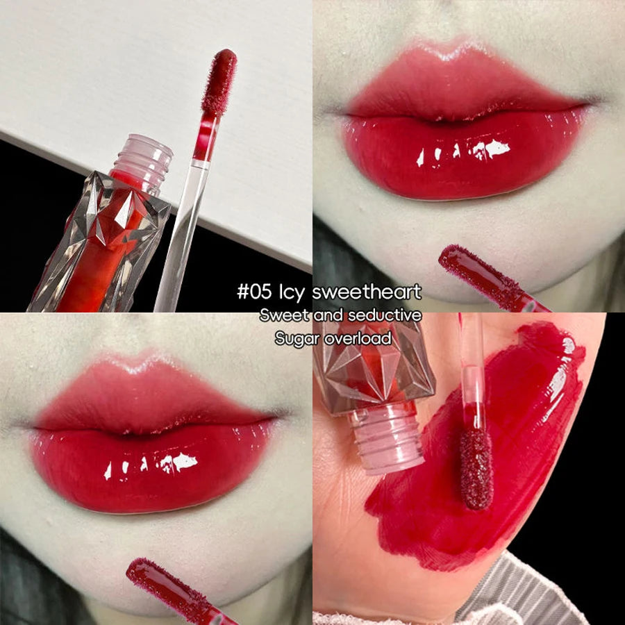 Lip Gloss Long-lasting Moisturizing Easy Halo-dyeing Waterproof Lip Gloss