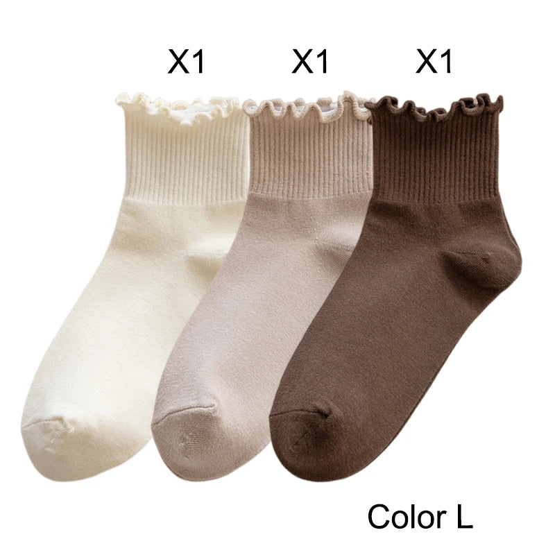 3 Pairs/Lot Cute Socks For Women