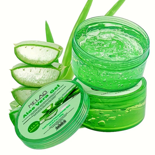 Natural Organic Aloe Vera Gel, Aloe Vera Extract Skin Lightening Moisturizing Soothing