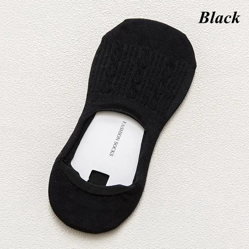 Women Invisible Non-slip Low Cut Socks Casual Cotton Breathable Ankle Boat Socks Cotton sock