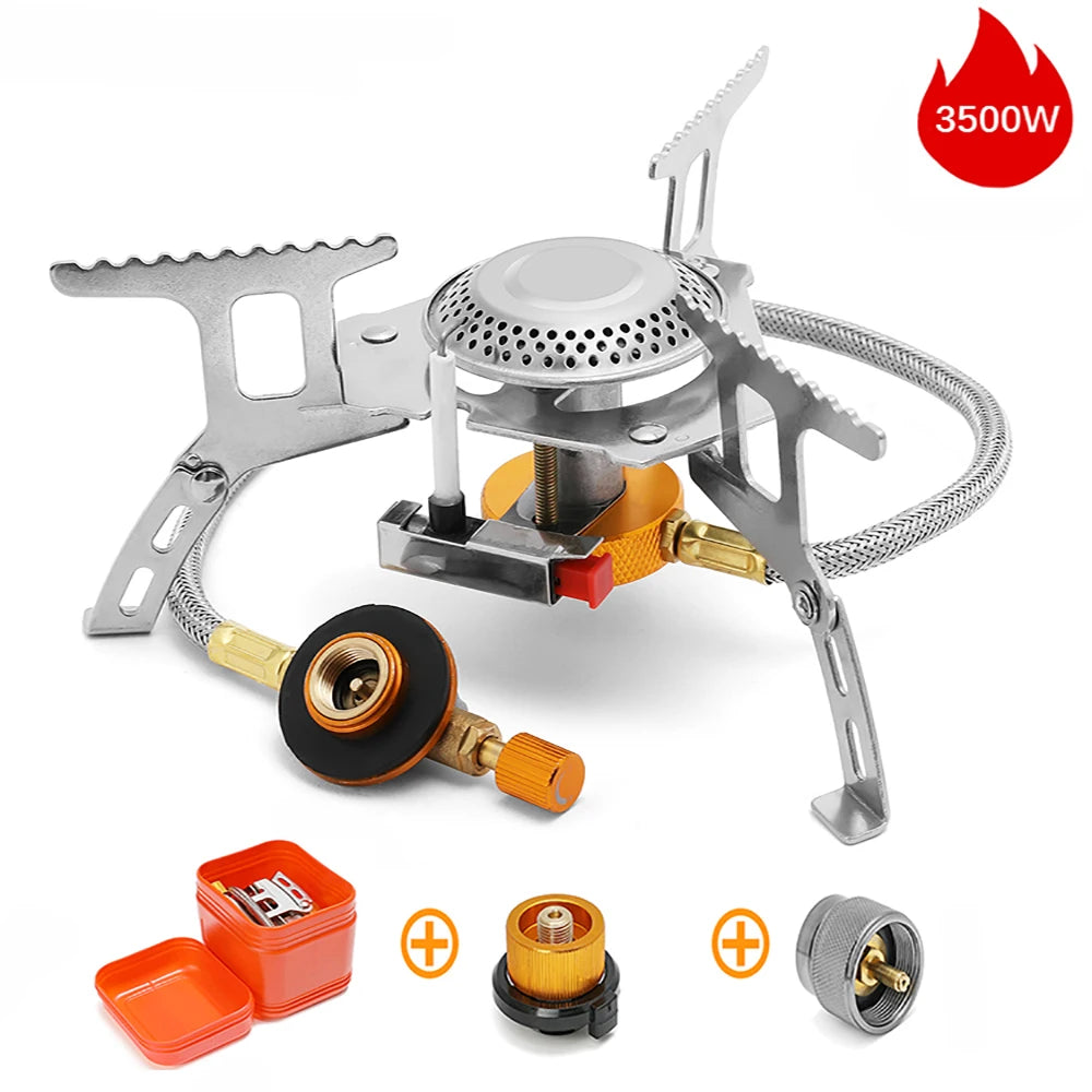 Camping  Head Stove Big Power Foldable Gas Stove