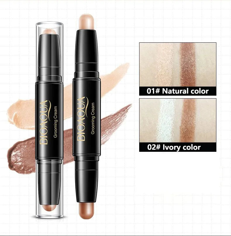 Double Head Contour  Face Foundation Concealer Pen