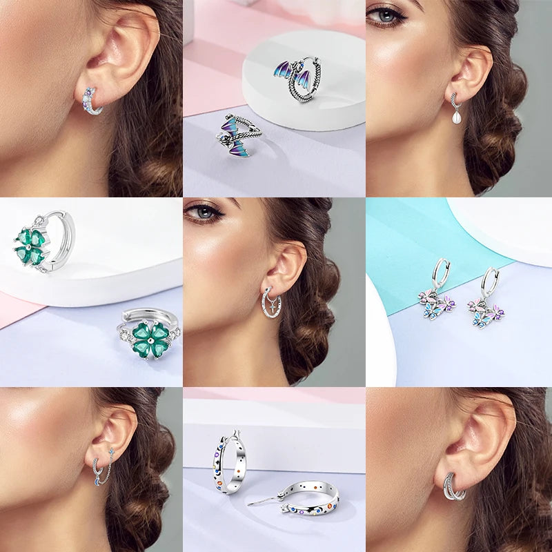 925 Silver Woman Earring