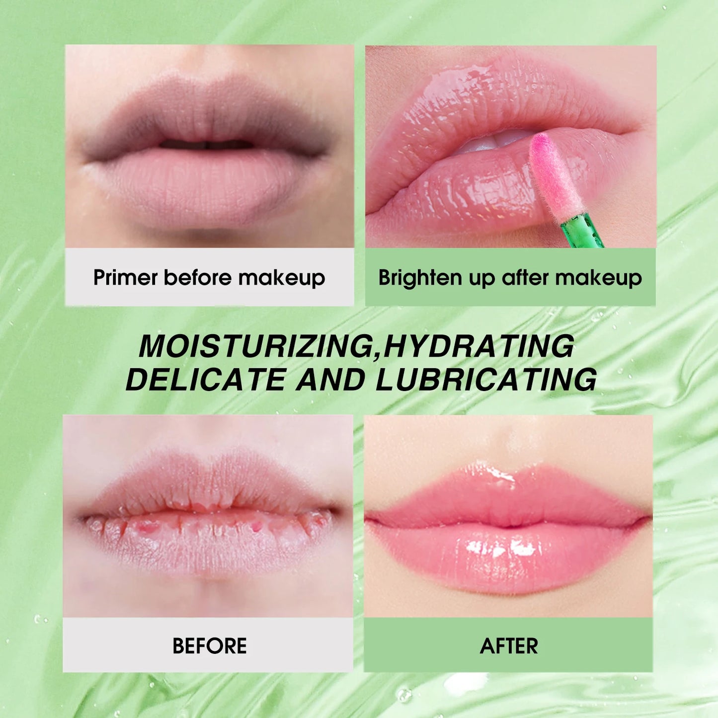 Lip Gloss Warm Feeling Colour Changing Aloe Vera Moisturising