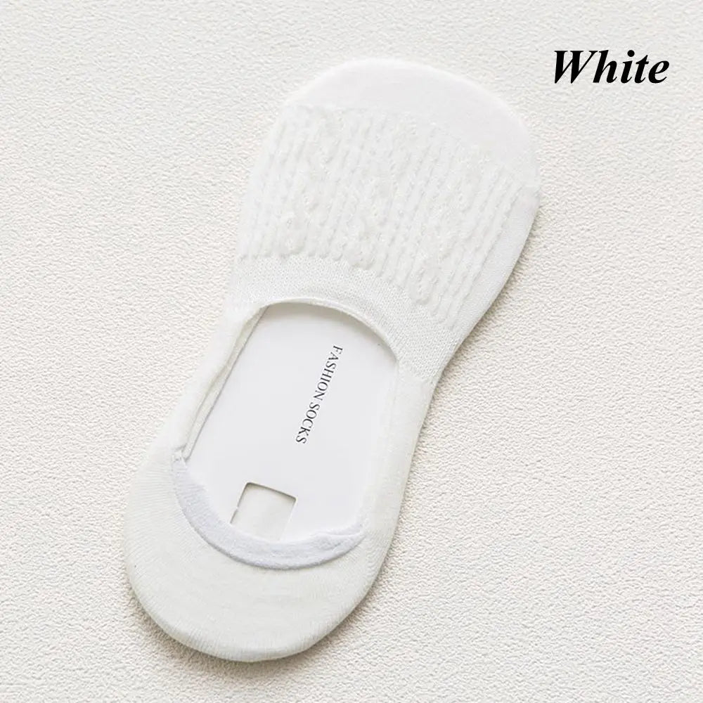 Women Invisible Non-slip Low Cut Socks Casual Cotton Breathable Ankle Boat Socks Cotton sock