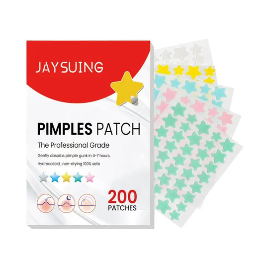 200pcs Star Pimple Patch Acne Colorful Invisible Acne