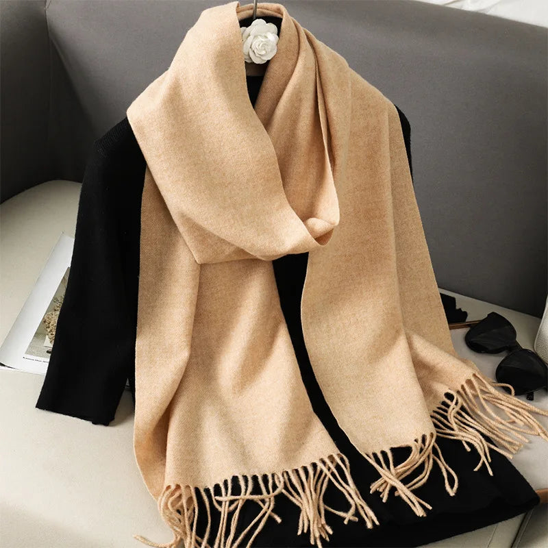 62Color Solid Women Winter Scarf