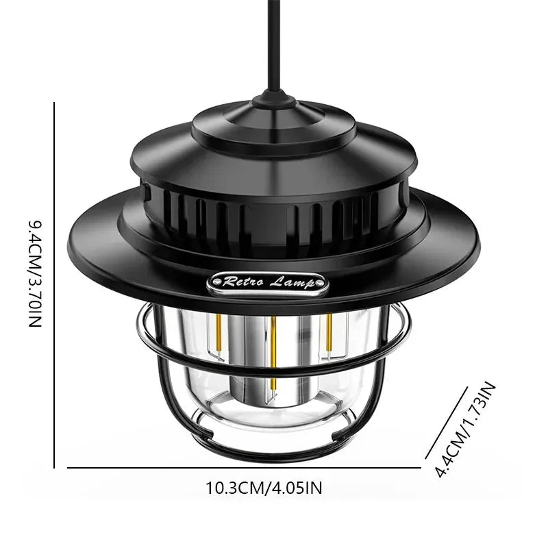 Portable Camping Lantern Waterproof Emergency Light