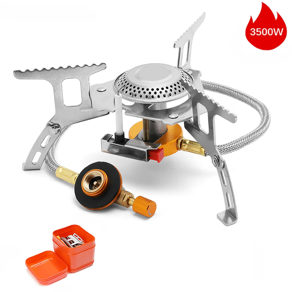 Camping  Head Stove Big Power Foldable Gas Stove