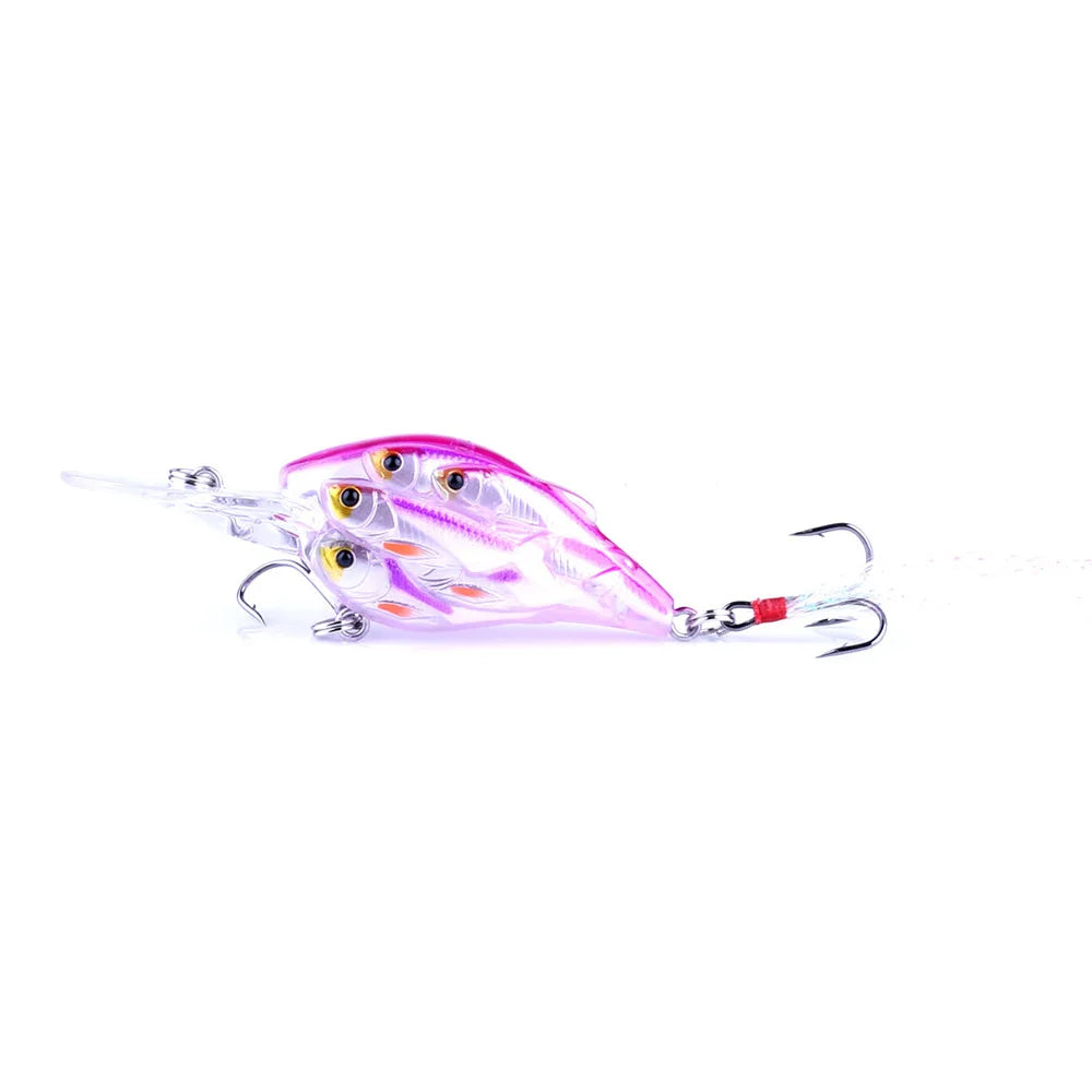 1pc Diving Depth Crankbait Fishing Lures S