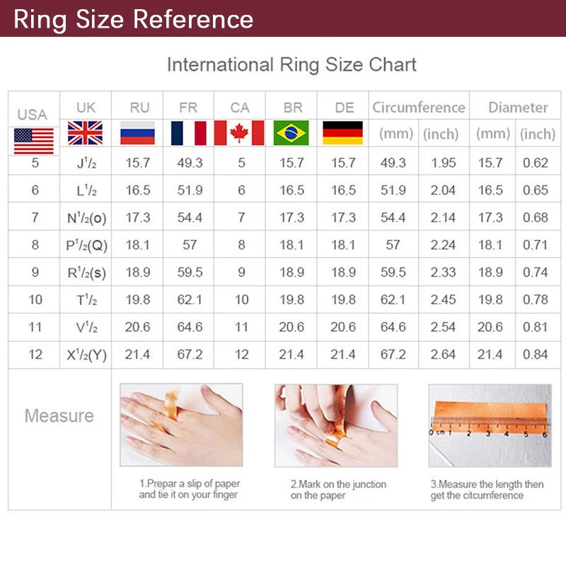 Rings For Women 100% 925 Sterling Silver