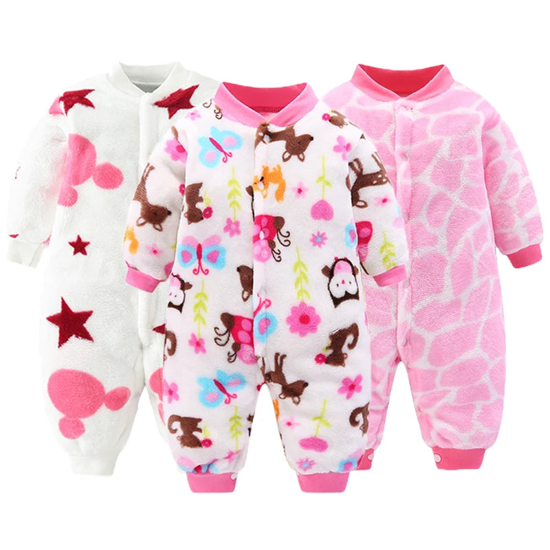 Newborn Baby jumpsuit Clothes Autumn Winter