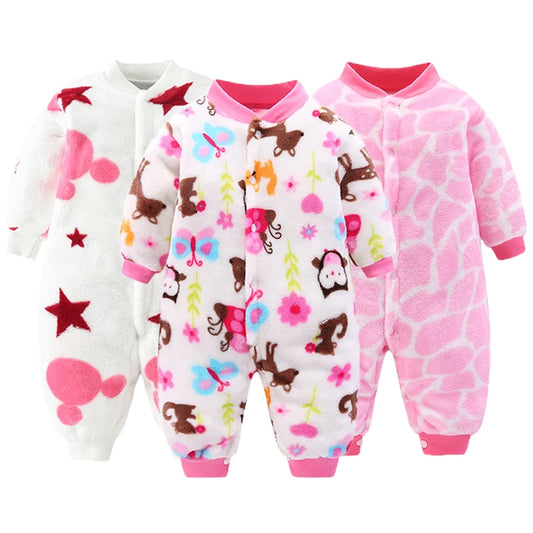 Newborn Baby jumpsuit Clothes Autumn Winter