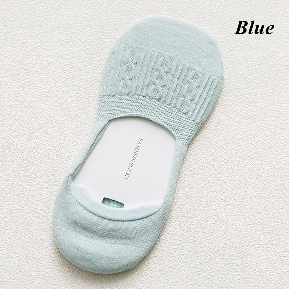 Women Invisible Non-slip Low Cut Socks Casual Cotton Breathable Ankle Boat Socks Cotton sock