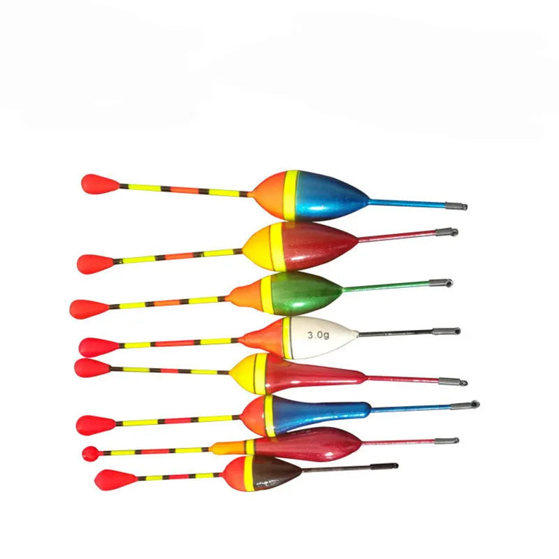 Fishing Light Stick Floats Set  10PCS Fishing Floats  Mix Size